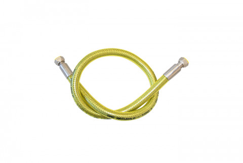  Gas flexible hose for kitchen connection covered in transparent sheath F / F