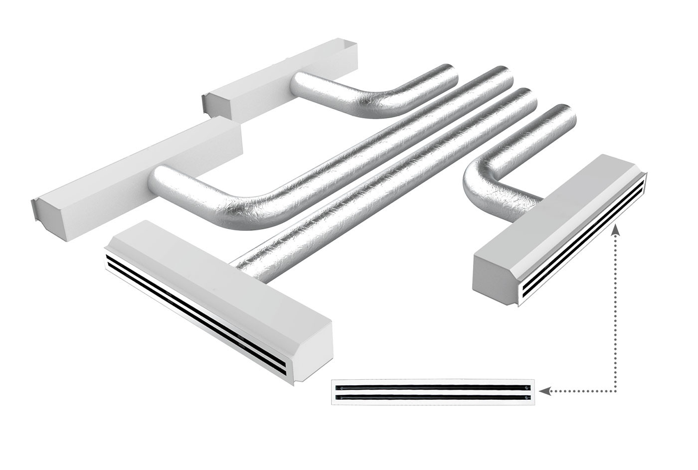 Pack 10 Connettori rapidi 4 ingressi e 4 uscite SPL-4 per la