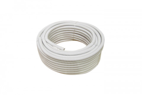  30 m coiled PVC condensate drain pipe for duct installation