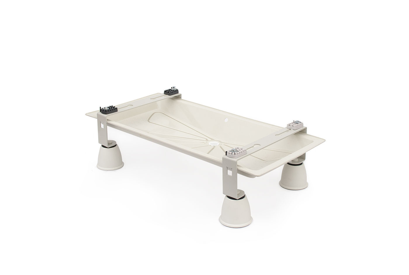 INFINITY floor stand with BLUE RIVER drain pan and fixed floor