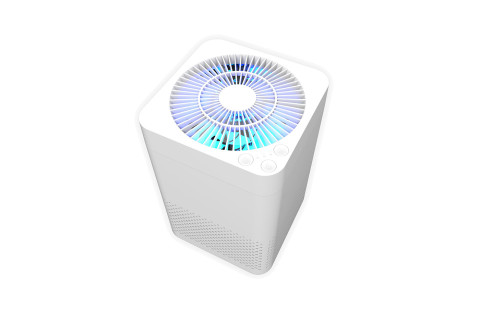 AIR CLEAN UV 14 m² air purifier for environments with UV lamps, HEPA filter