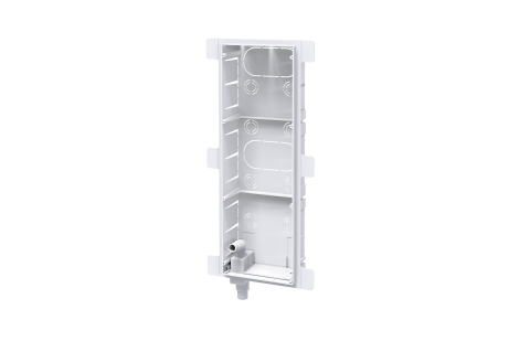 PREDISPOSIZIONE PROFESSIONAL FANCOIL vertical built-in installation box for fan - coils with built-in inspectable siphon