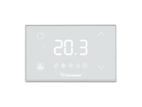 MINI LED ASTRA Hochfrequenz-Touch-Thermostat mit Hintergrundbeleuchtung, für Wandmontage, batteriegespeist, für ProAir-Systeme