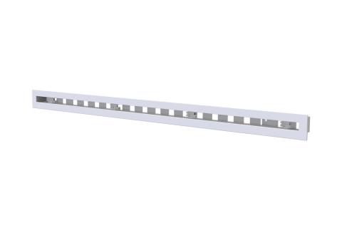  Linear diffuser in anti-condensation PVC with damper - 1 slot